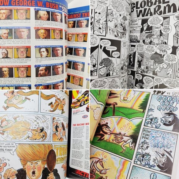 MAD Magazine George Bush Dr. Seuss Donald Trump VTG November 2004 Unread Stock - Picture 3 of 11